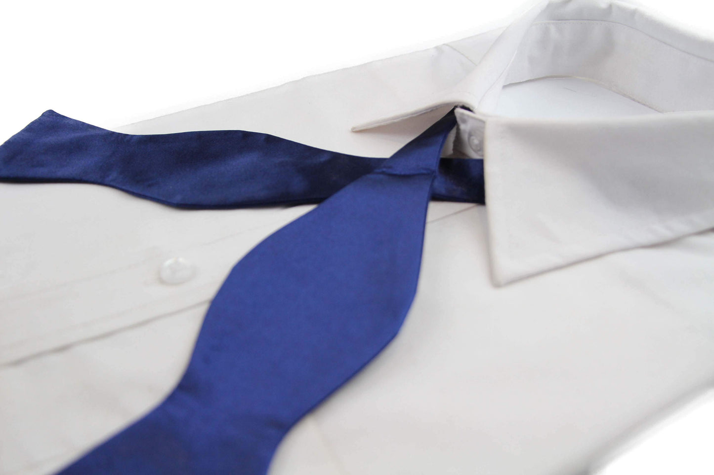 Mens Navy Self Tie Bow Tie