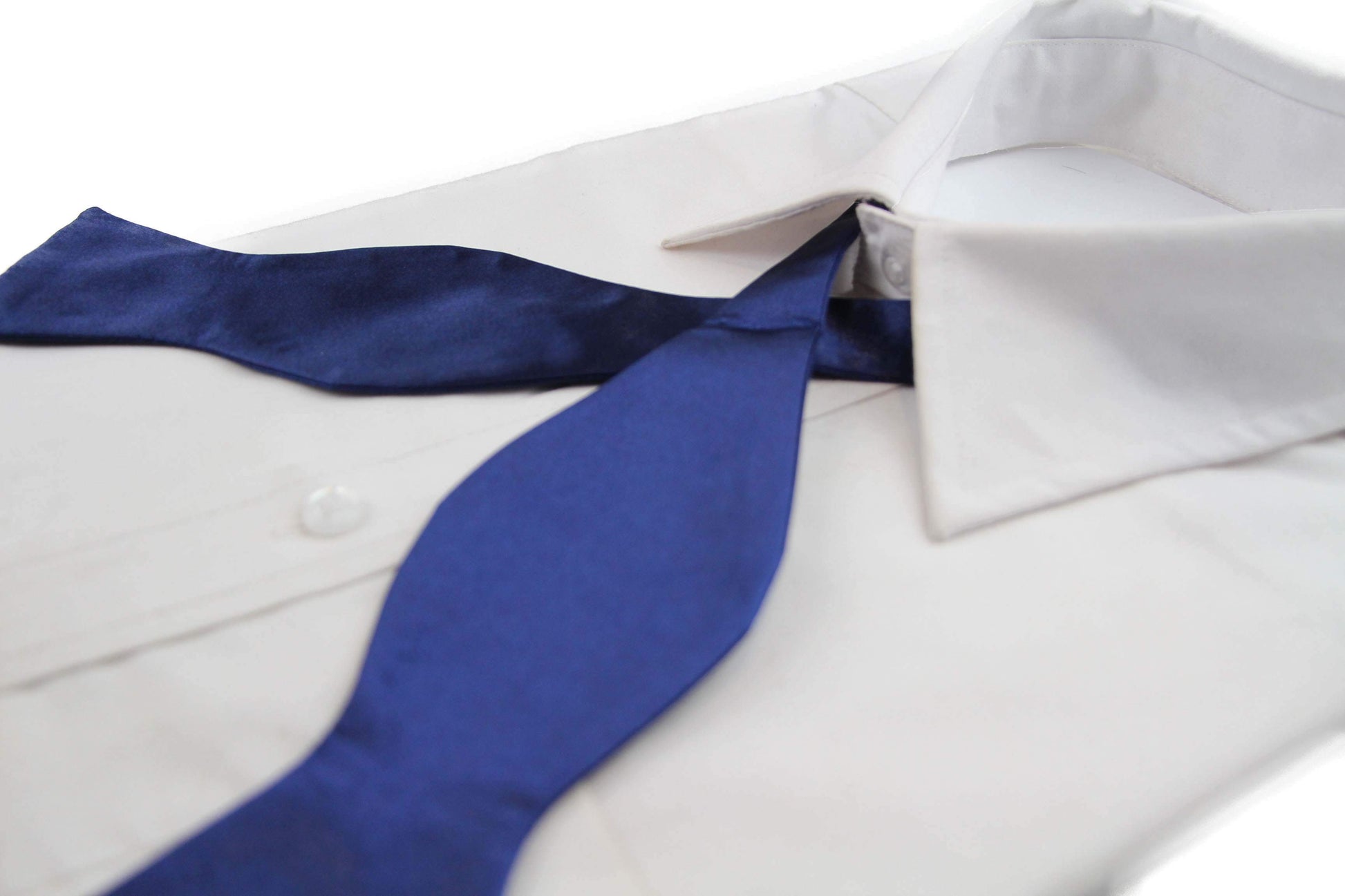 Mens Navy Self Tie Bow Tie