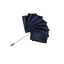 Mens Navy Suit Pocket Square Blazer Jacket Lapel Pin