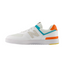 Mens New Balance 574 White/ Orange Athletic Casual Sneakers