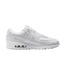 Mens Nike Air Max 90 Premium Triple White Athletic Shoes