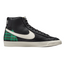 Mens Nike Blazer Mid 77 Black/ Green Athletic Shoes