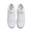 Mens Nike Court Vision Mid Next Nature Triple White Athletic Shoes
