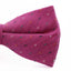 Mens Pink Multicoloured Star Cotton Bow Tie