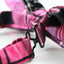 Mens Pink Tarten Plaid Patterned Bow Tie