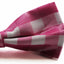 Mens Pink & White Cotton Bow Tie