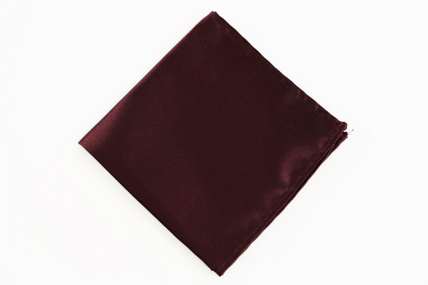 Mens Plum Pocket Square