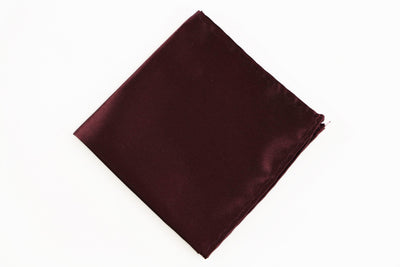Mens Plum Pocket Square