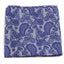 Mens Powder Blue Paisley Silk Pocket Square