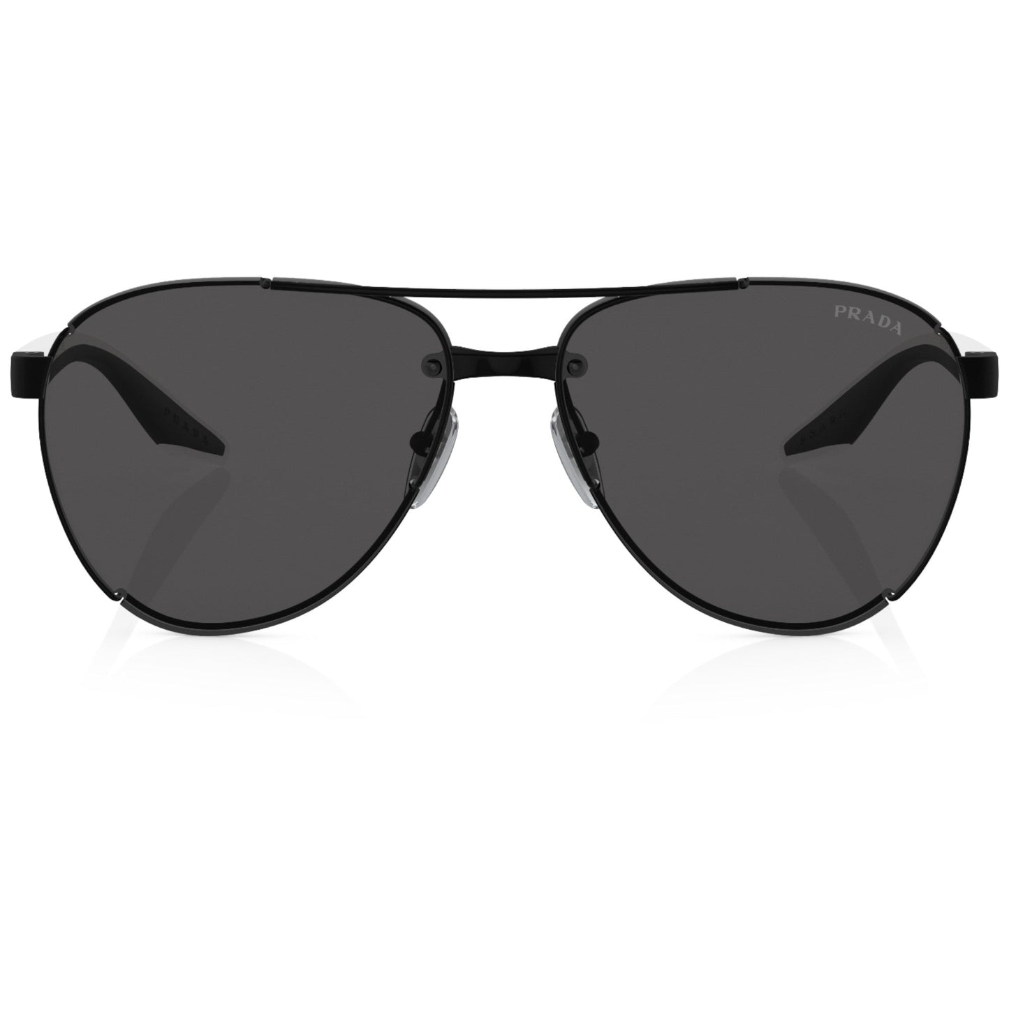 Mens Prada Linea Rossa Sunglasses Ps51ys Matte Black/ Dark Grey Sunnies
