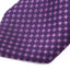 Mens Purple Cubes & Squares 8cm Patterned Neck Tie