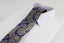 Mens Purple & Light Yellow Unique Paisley Patterned 8cm Neck Tie