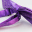 Mens Purple Sparkly Glitter Patterned Bow Tie