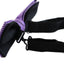 Mens Purple & White Striped Patterned Bow Tie