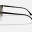 Mens Ray Ban Polarised Sunglasses Rb3016 Clubmaster Classic Black/Green - L