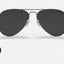 Mens Ray Ban Polarised Sunglasses Rb3025 Aviator Total Black Sunnies