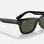 Mens Ray Ban Sunglasses Rb2283 Burbank Polished Black/ Green Sunnies - M