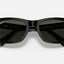 Mens Ray Ban Sunglasses Rb2283 Burbank Polished Black/ Green Sunnies - M