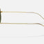 Mens Ray Ban Sunglasses Rb3025 Aviator Classic Polished Gold/ Green Sunnies