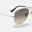 Mens Ray Ban Sunglasses Rb3025 Aviator Gradient Sliver/ Light Grey Sunnies - Xxl