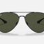 Mens Ray Ban Sunglasses Rb3675 Polished Black/ Green Sunnies