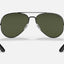 Mens Ray Ban Sunglasses Rb3675 Polished Black/ Green Sunnies