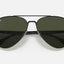 Mens Ray Ban Sunglasses Rb3675 Polished Black/ Green Sunnies