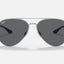 Mens Ray Ban Sunglasses Rb3675 Polished Grey/ Dark Grey Sunnies