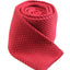 Mens Red Knitted Neck Tie