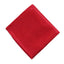 Mens Red Pocket Square