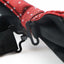 Mens Red, Silver & Black Star Polka Dot Patterned Bow Tie