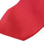 Mens Red Striped 10cm Classic Neck Tie