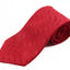 Mens Red Swirl 8cm Patterned Neck Tie