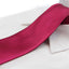 Mens Red Wine 8cm Plain Neck Tie