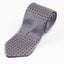 Mens Silver & Baby Pink Mini Polka Dot Patterned 8cm Neck Tie
