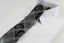 Mens Silver & Black Patterned 8cm Neck Tie