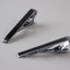 Mens Silver Elegant Plain Tie Clip Clasp