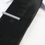 Mens Silver Grid Pattern Tie Clip Clasp