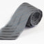 Mens Silver Multiple Striped Patterned 8cm Neck Tie