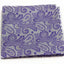 Mens Silver & Purple Boho Paisley Silk Pocket Square