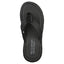 Mens Skechers Crenesi - Suwuk Black Slip On Thongs Slides
