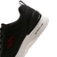 Mens Skechers Skech-Air Dynamight - Bliton Black/Red Sneaker Shoes