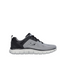 Mens Skechers Track Broader Grey/Black Lace Up Athletic Shoes