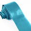 Mens Sky Blue 5cm Skinny Plain Neck Tie