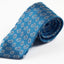 Mens Sky Blue Floating Paisley Design Patterned 8cm Neck Tie