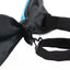 Mens Sky Blue Two Tone Layered Bow Tie