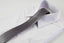 Mens Smooth Rhino Grey 5cm Skinny Plain Neck Tie