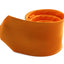 Mens Tangerine 8cm Plain Neck Tie