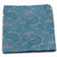 Mens Turquiose Paisley Silk Pocket Square