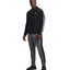 Mens Under Armour Brawler Pants Grey/Black Joggers Athletic Trackies